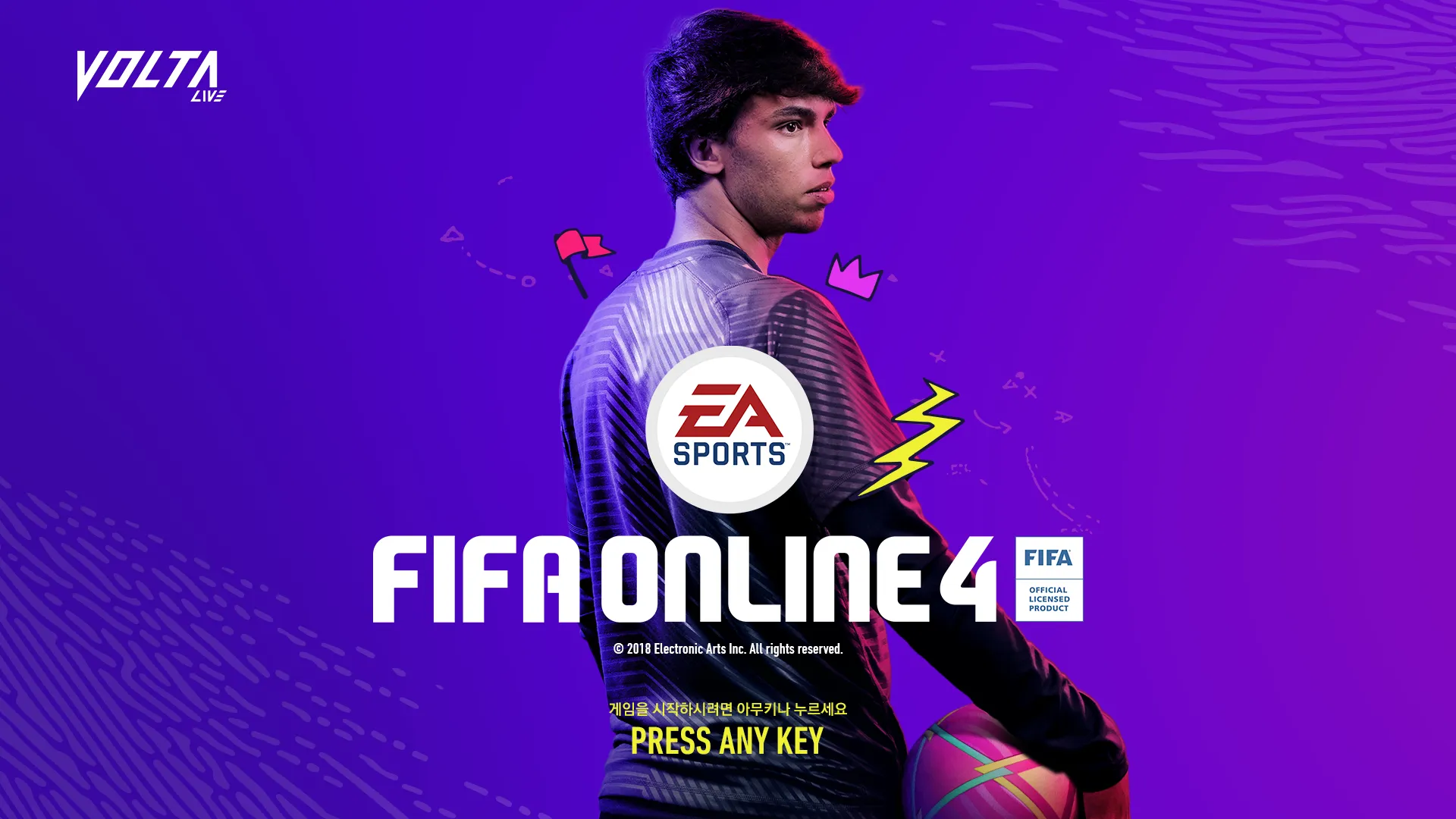 Volta Live Start Screen(2020)